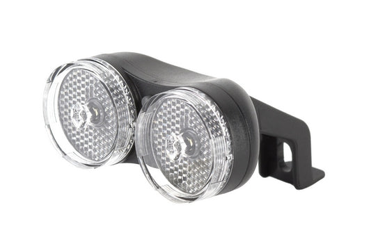 IkziLight koplamp Dobbel 2 x led zwart
