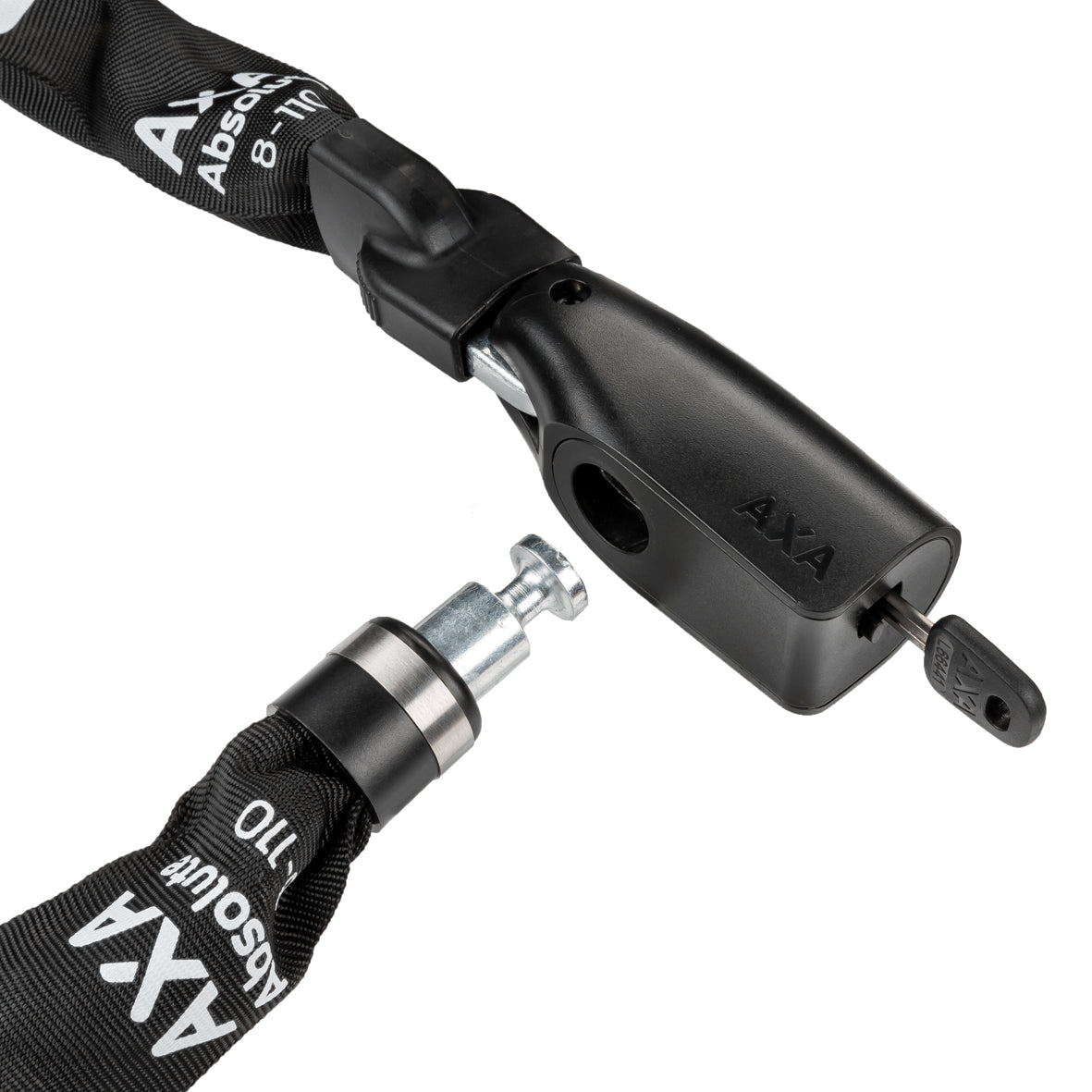 AXA Absolute kettingslot 110 cm. 8 mm. Ø