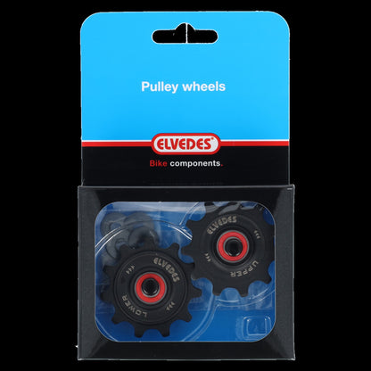 Elvedes CP2023086 derailleurwieltjes 2×11T Shimano 12 spd.