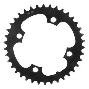 SAMOX E-Bike kettingblad 36T BCD 104 mm. 1/2x3/32" en 11/128 " staal zwart