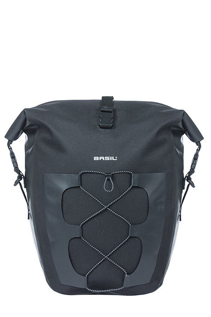 Basil 18258 Navigator Waterproof L enkele fietstas 25-31L zwart