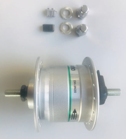 Shimano DH-3N20-NT naafdynamo 6V / 3.0 W