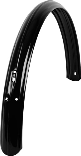 Spatbord achter 26" zwart toer