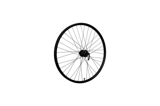 Achterwiel 27" 21-584 Taurus alu. zwart Shimano HB475 schijfrem