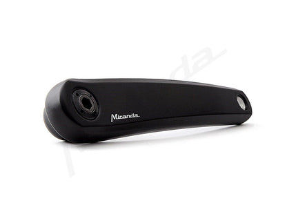 Miranda crankset Delta E-bike Bosch 3 BNI (mini ISIS) 170 mm. crank mat zwart