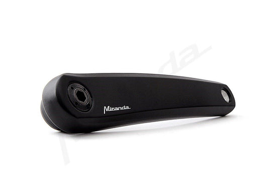 Miranda crankset Delta E-bike Bosch 3 BNI (mini ISIS) 170 mm. crank mat zwart
