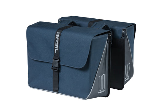 Basil 17778 Forte-Double Bag 35L. navy blue/black