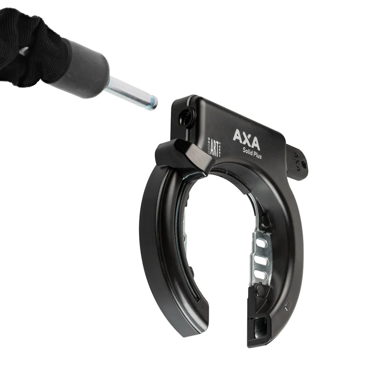 AXA Solid Plus met spatb. bev. ringslot zwart oem