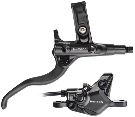 Shimano EMT4101JRRXRA170 schijfrem set BL BR-MT410 ACHTER compleet z/schijf zwart