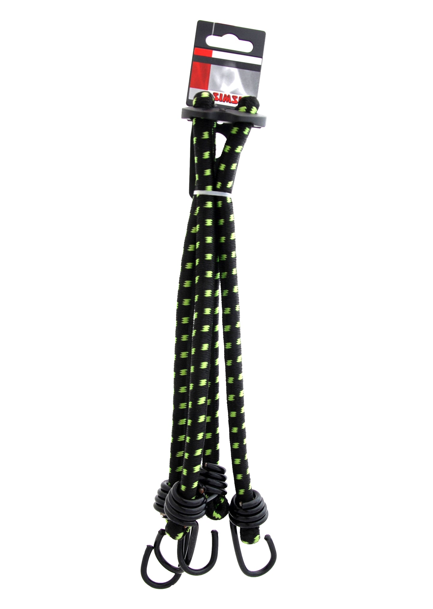 Simson 020347 spinbinder zwart/groen met veiligheidsklem