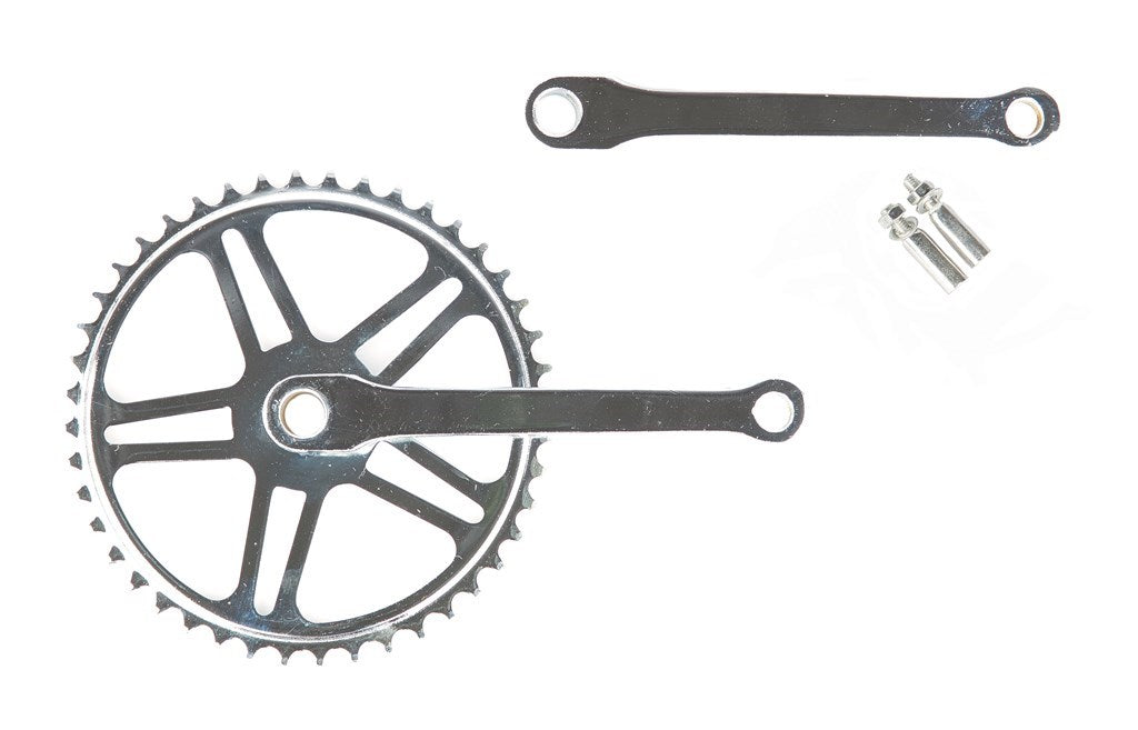 Vinty crankstel 44T. met spie 170 mm. staal