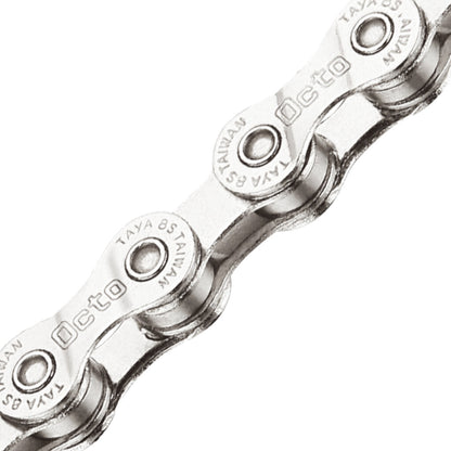 Taya Nove-91 E-Bike ketting 1/2x5/64 - 136 9 spd. zilver Diamond Hard Treatment