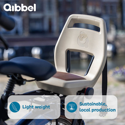 Qibbel Q380 Junior 6+ - Longtail edition - Midnight Black -black/black - zonder voetsteunen en voetbeschermingsplaten