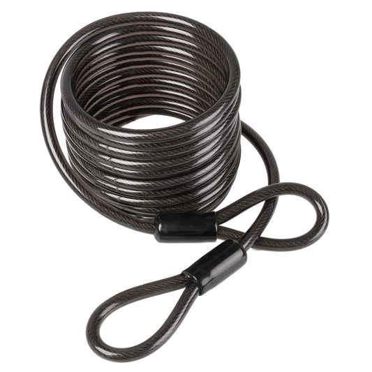 M-Wave kabel met 2 ogen 5 m. x 10 mm. smoke