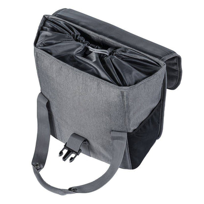 Basil 17765 GO enkele fietstas 16L. grey melee