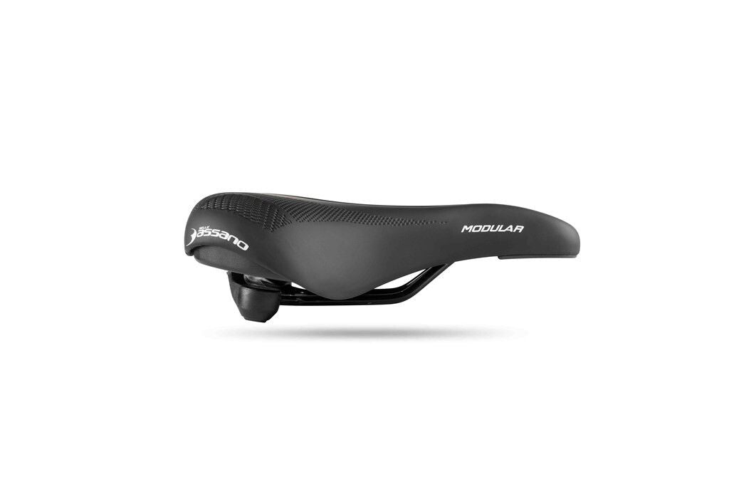 Selle Bassano zadel Modular S-Line zwart