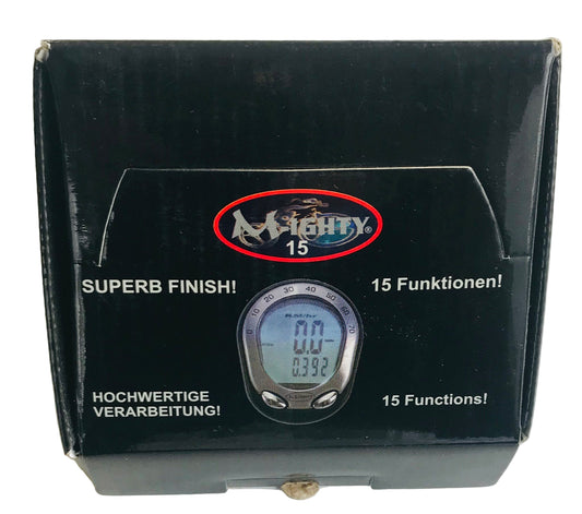 M-ighty fietscomputer 15 functie's excl. batterijen