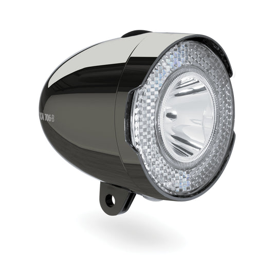 AXA 706-B batt. 15 lux dark chrome 4 x AAA