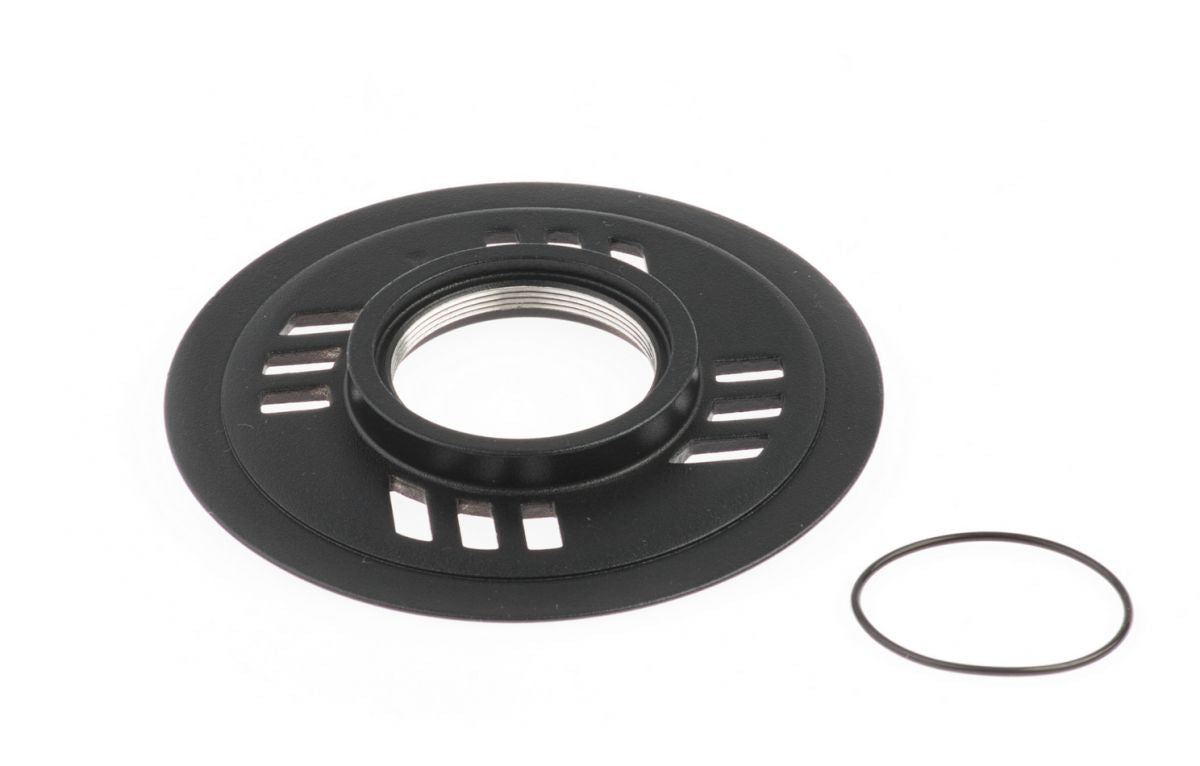 Miranda lockring 20T. alu. Bosch 2 zwart 3 mm. offset met chainguard