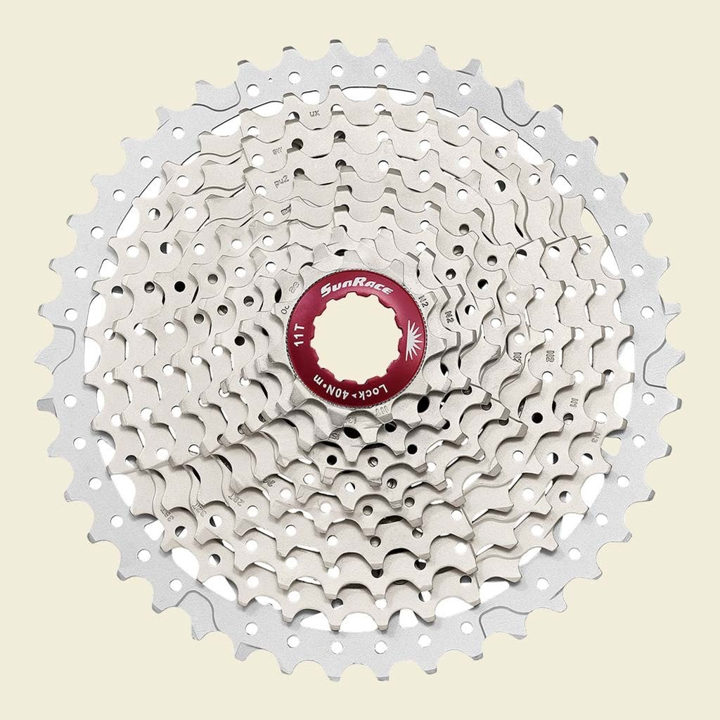 Sun Race CSMS8 TAY-BOX M cassette 11V. 11-42 metallic