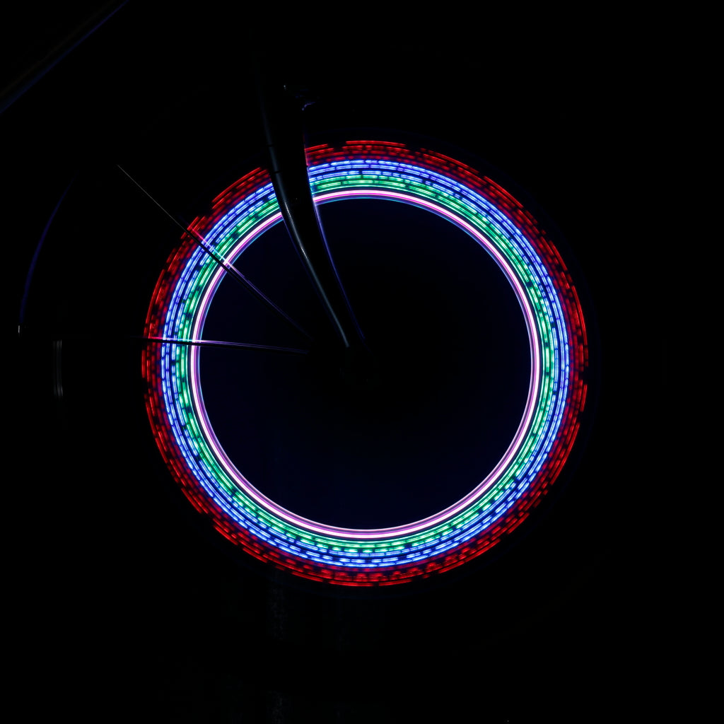 IkziLight verlichtingset Flashy 2 12 patronen en spaakklem 11 Tech LED transparant