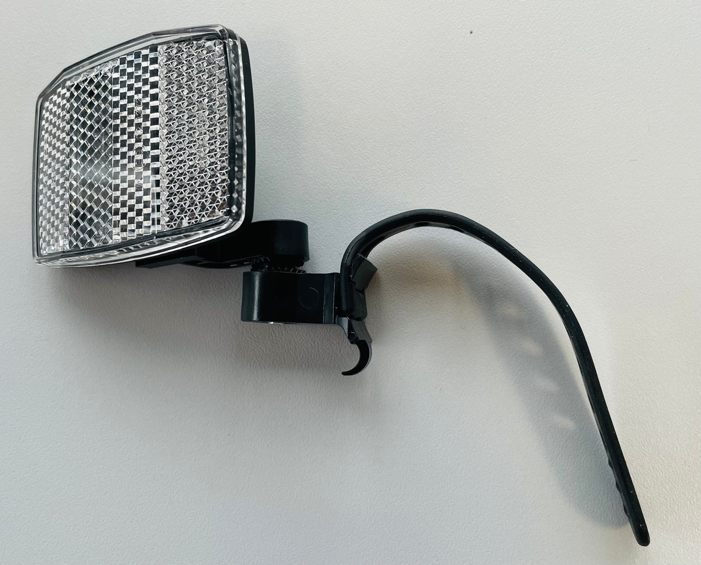 WW-reflector voor wit voor horizontale bevestiging aan het stuur (Ø30mm.)