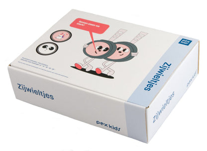 PexKids zijwielen 12-20" Unicorn-Panda