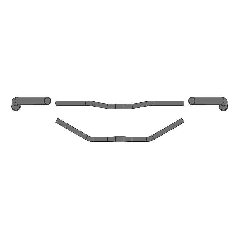 Ergotec H-Bar Ladytown Exclusiv 25.4 GW600, GL180, GH16, 30° SL: 4