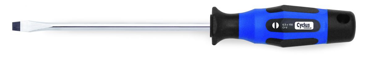 Cyclus sleufschroevendraaier 5.5x125 chroom vanadium