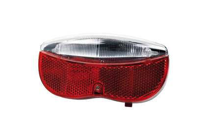 Simson 020758 bagagedrager LED achterlicht, taillight 'regular'  incl. batterijen