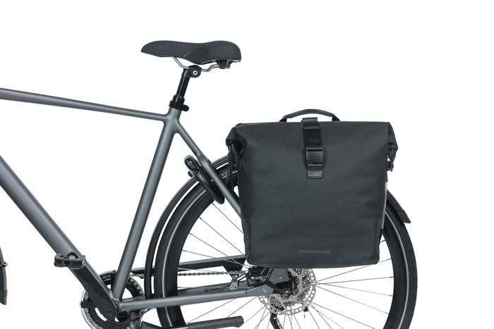 Basil 18076 Soho dubbele fietstas Nordlicht 41L. night zwart