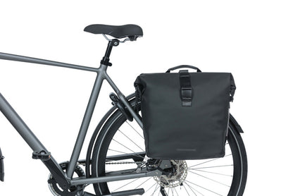 Basil 18076 Soho dubbele fietstas Nordlicht 41L. night zwart