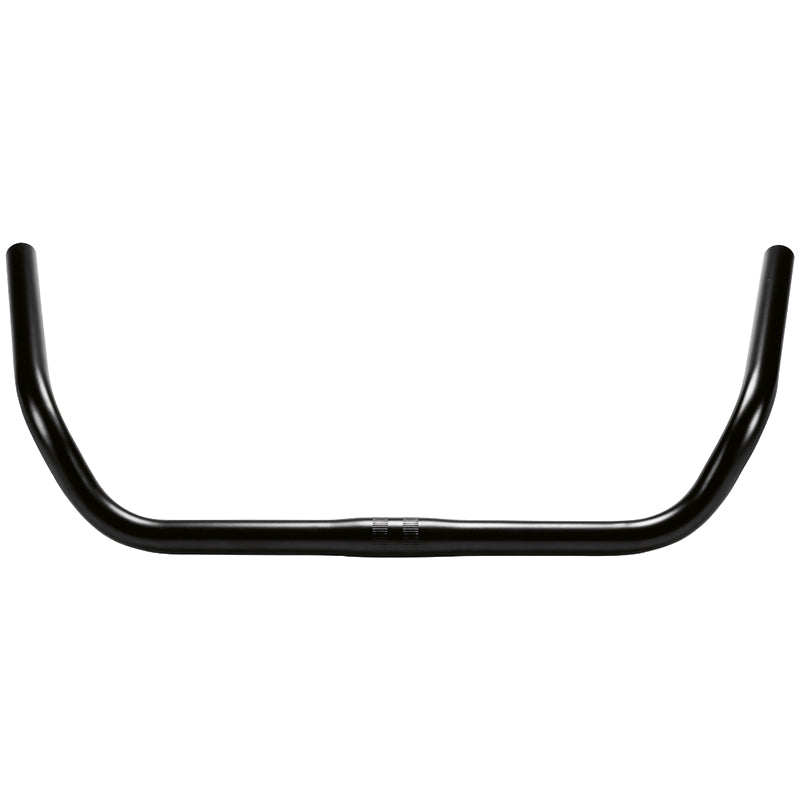 Ergotec stuurbocht engels/oma staal zwart - 60 cm. / 18.5 cm.
