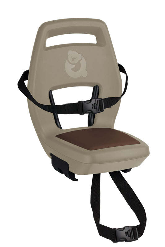 Qibbel Q345 Junior 6+ zitje Cappuccino incl. voetsteuntjes en voetbeschermplaten