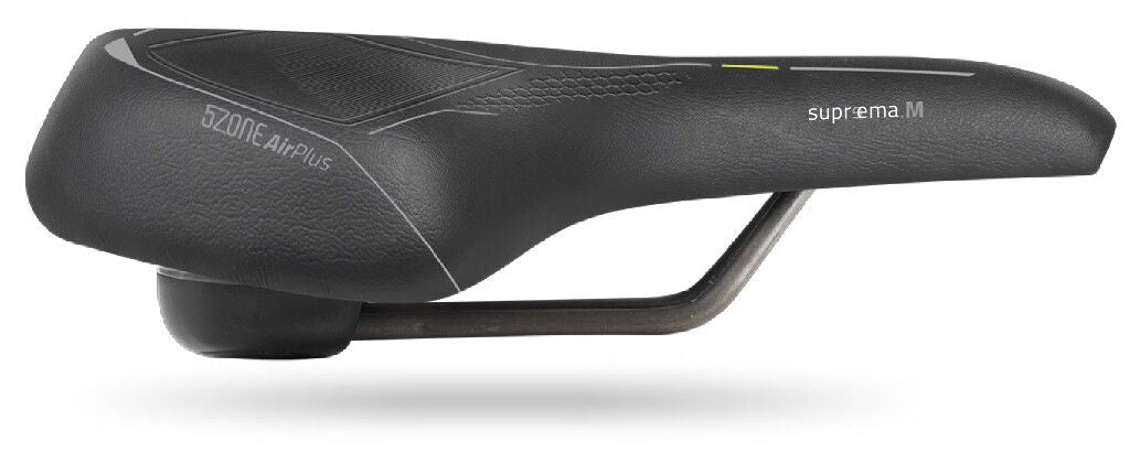 Selle Bassano zadel Suprema 5zone EL heren (kaart)