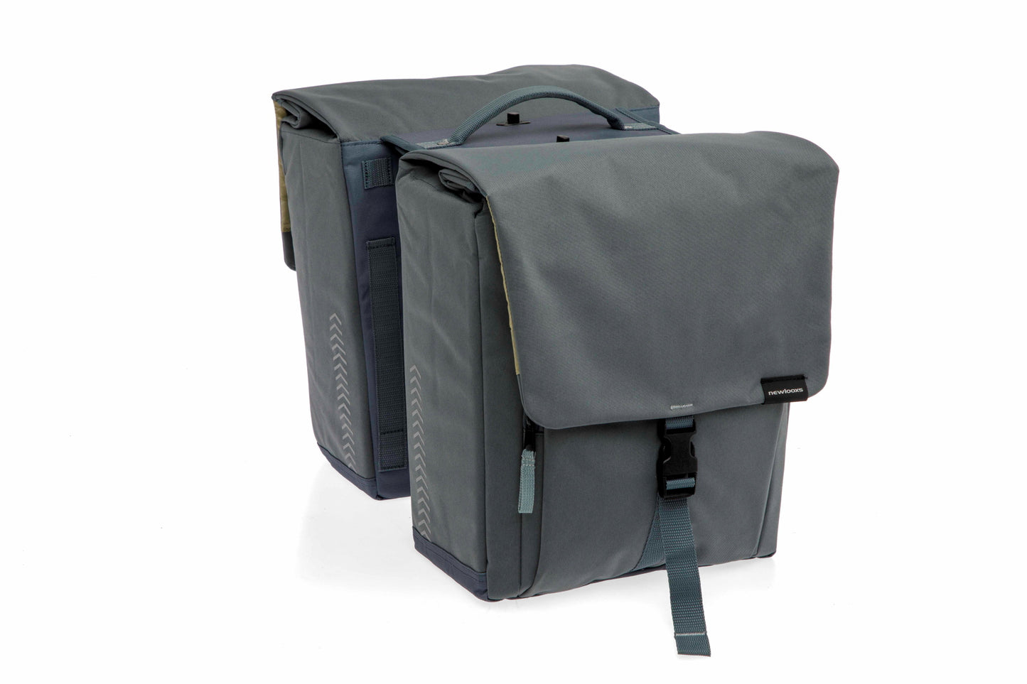 New Looxs tas nr. 531 Tulum Double detachable Grey/Green -531.446DT