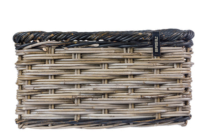 Basil 13082 Dijon L fietsmand voorop grijs/zwart