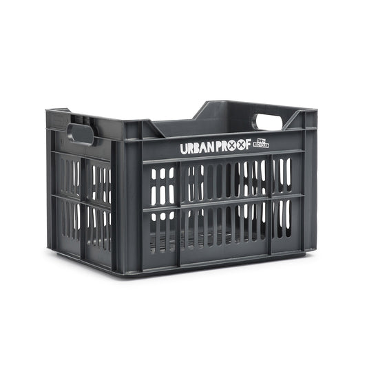 Urban Proof fietskrat 30L Ash Grey - Recycled