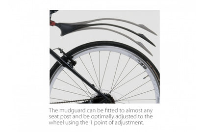 Polisport Michigan spatbord achter 28"