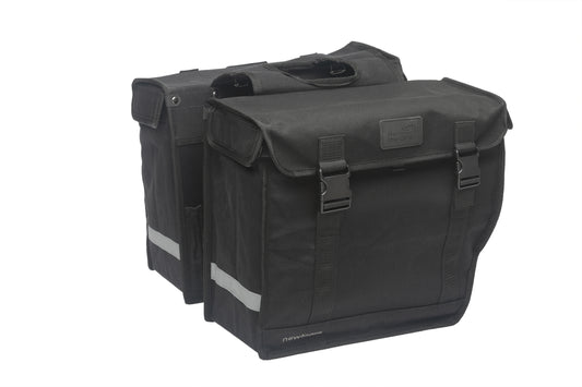New Looxs tas nr. 042 canvastas dubbel hybride black - 042.410