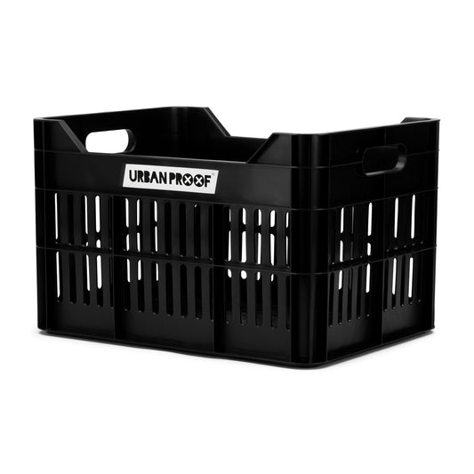 Urban Proof fietskrat 30L Click Black - Recycled