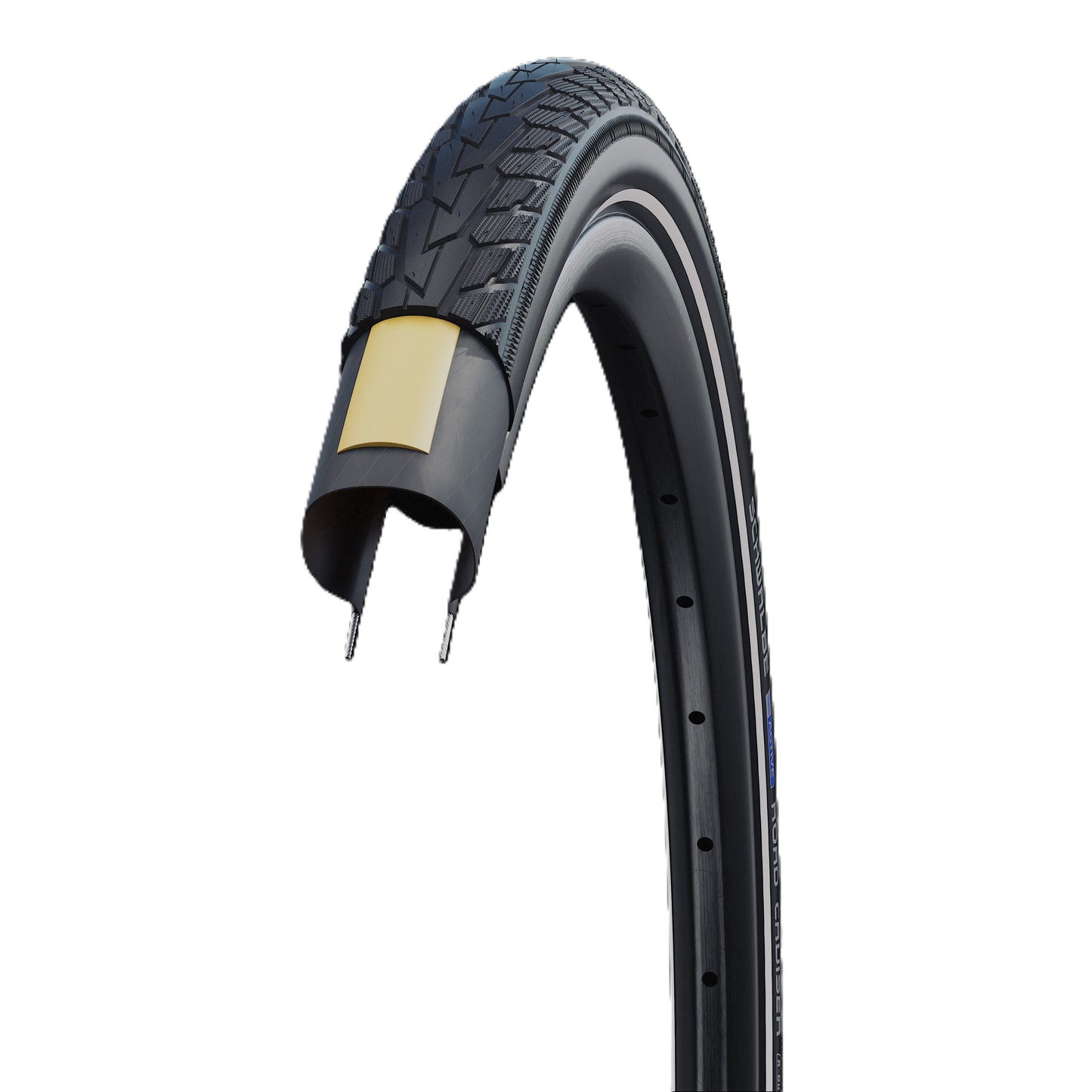 Bub. 47-406 / 20x1.75 HS 484 Road Cruiser K-Guard B/B GREEN - Schwalbe 11101258