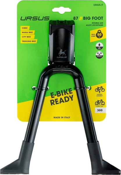 Ursus standaard dubbel Big Foot zwart 300 mm.