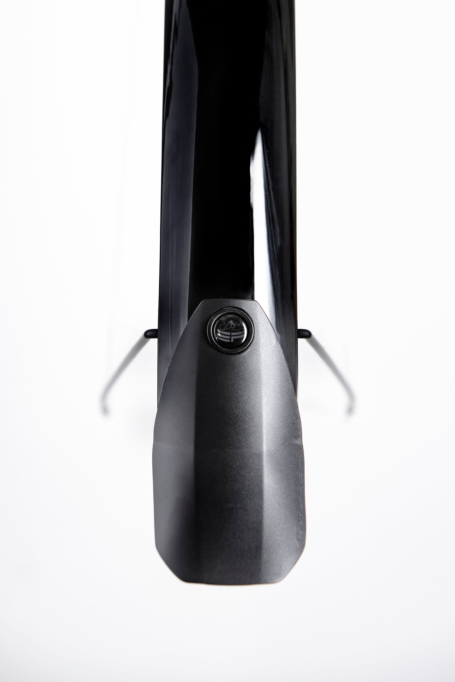Eurofender spatbord voor Mudguard Lampo 28"- 58 mm. zwart
