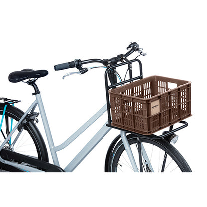 Basil 21115 Crate S fietskrat gerecycled kunststof small 17,5L brown