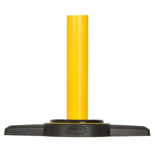 Beto pomp met manometer staal geel 11 bar