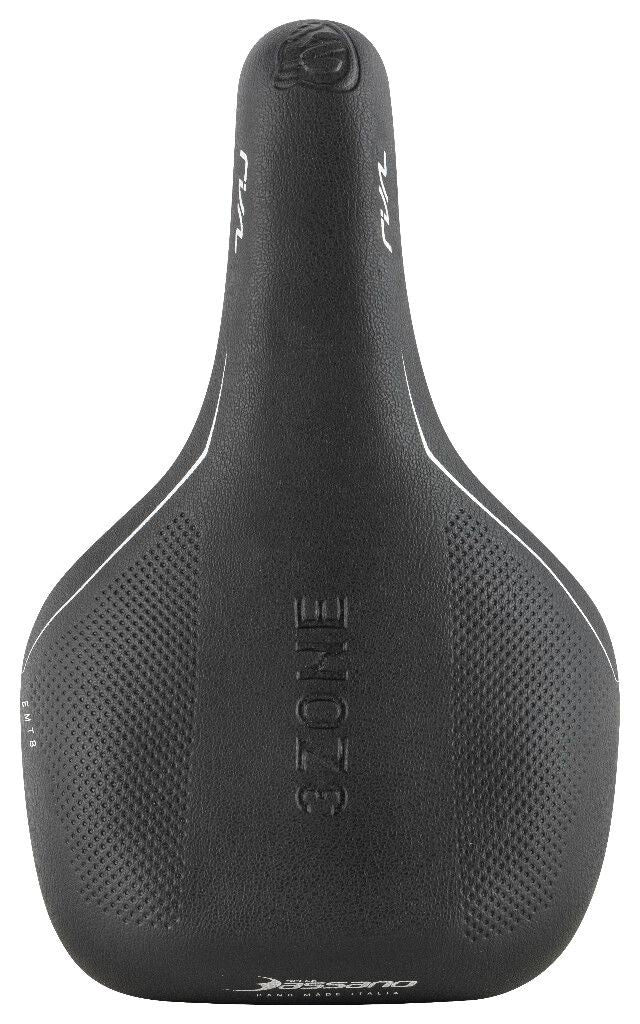 Selle Bassano zadel Rivale 3zone sport met achterlicht unisex (kaart)