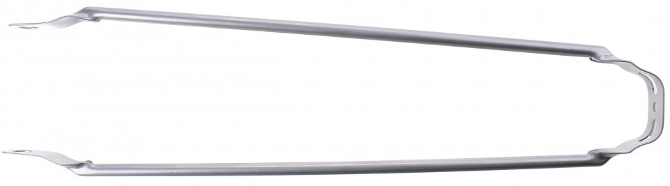 Spatbord stang 24" zilver