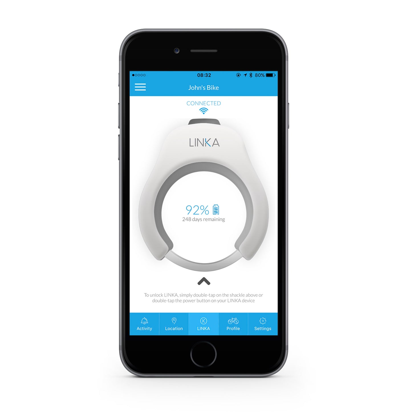 Linka ringslot ART -bluetooth-alarm-usb-zwart