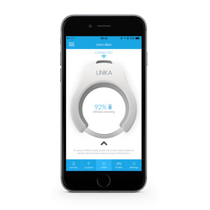 Linka ringslot ART -bluetooth-alarm-usb-zwart